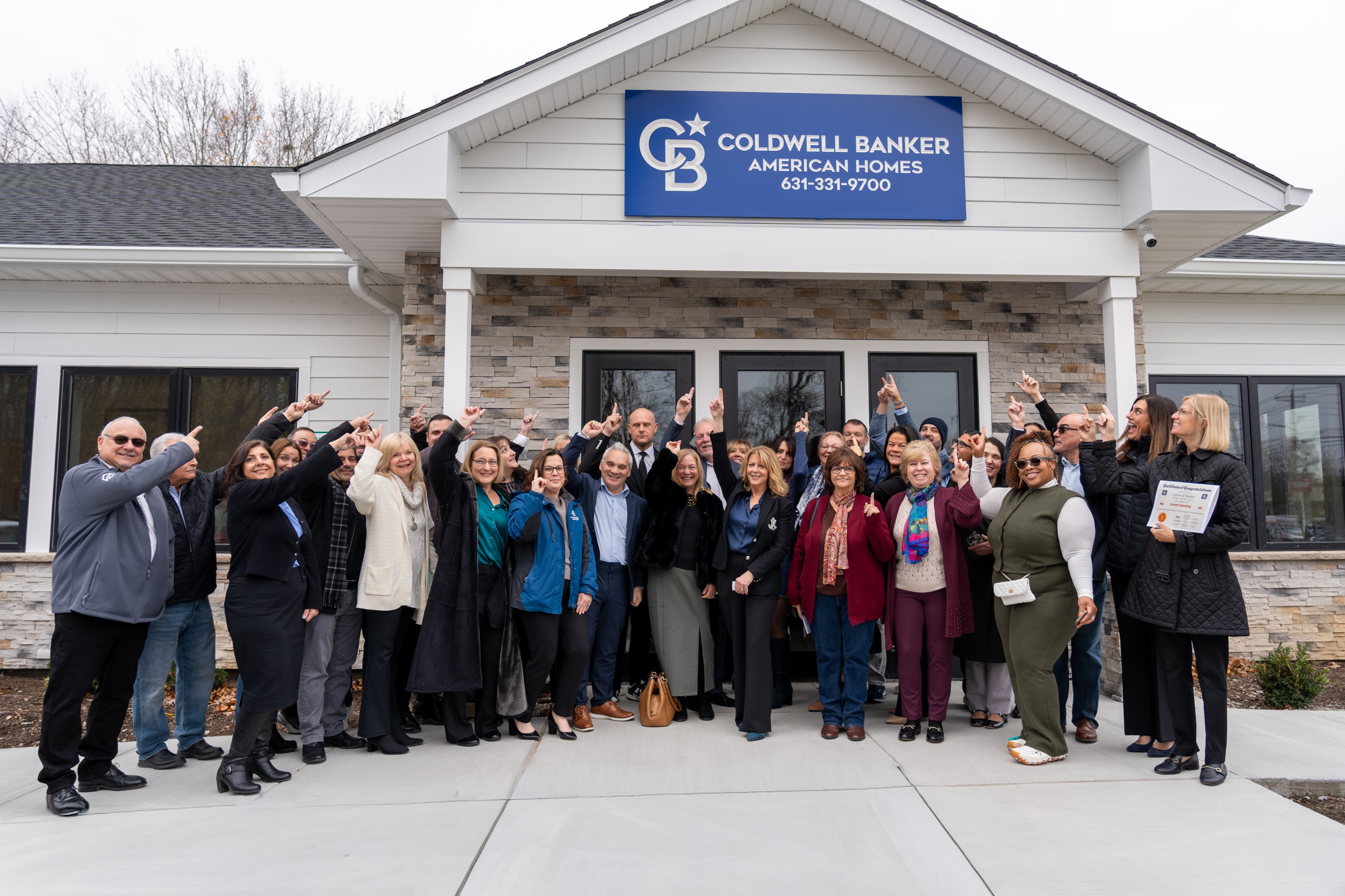Coldwell Banker American Homes Mt. Sinai Ribbon Cutting Ceremony